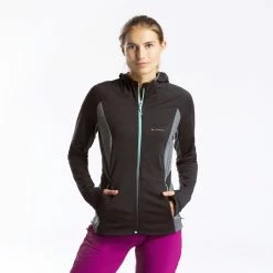 Hiking Clothing Quechua FH500, Fleece Hiking Jacket, Women's