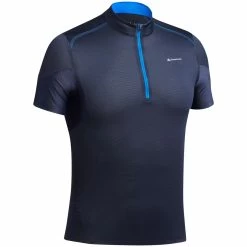 Quechua Men's Fast Hiking Short-Sleeved T-Shirt FH500 Helium