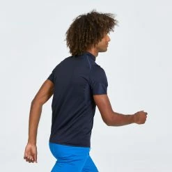 Quechua Men's Fast Hiking Short-Sleeved T-Shirt FH500 Helium