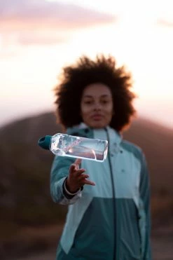 Hiking Clothing Quechua Tritan 100, Screw-Top Plastic Hiking Water Bottle, 27oz