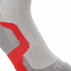 Quechua Crossock, High-Length Hiking Socks, Kids', 2 Pairs Hiking Clothing