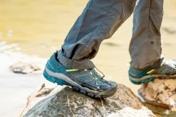 Quechua Crossrock, Waterproof Lace-Up Hiking Boots, Kids'