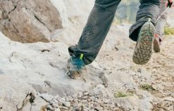 Quechua Crossrock, Waterproof Lace-Up Hiking Boots, Kids'