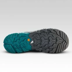 Quechua Crossrock, Waterproof Lace-Up Hiking Boots, Kids'