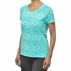 Quechua Women’s Mountain Hiking Short-Sleeved T-Shirt MH500