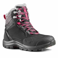 Quechua SH520 X-Warm, Mid Waterproof Hiking Boots, Women's Hiking Clothing