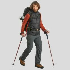 Hiking Clothing Forclaz Trek 500, Long Sleeved Merino Wool Hiking T-Shirt, Men's