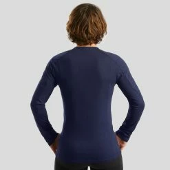 Hiking Clothing Forclaz Trek 500, Long Sleeved Merino Wool Hiking T-Shirt, Men's