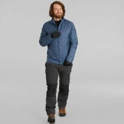 Forclaz Trek 100, 23°F Synthetic Padded Puffer Backpacking Jacket, Men's Hiking Clothing