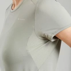 Quechua MH100, Short-Sleeved Hiking T-Shirt, Women's