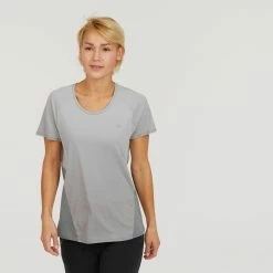 Quechua Women’s Mountain Hiking Short-Sleeved T-Shirt MH500