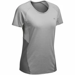Quechua Women’s Mountain Hiking Short-Sleeved T-Shirt MH500