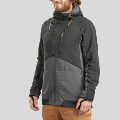 Quechua NH500, Hybrid Hiking Sweatshirt, Men's Hiking Clothing