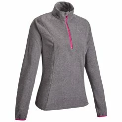 Hiking Clothing Quechua MH100, Eco-Designed Hiking Fleece, Women's