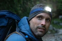 Forclaz Hiking Clothing Trek 100, Rechargeable USB 120 Lumen Backpacking Head Lamp