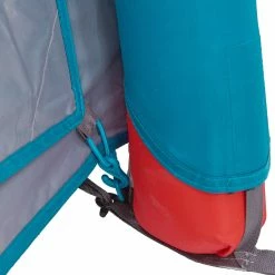 Quechua Air Seconds Fresh & Black, Inflatable Waterproof Family Camping Tent, 4 Person