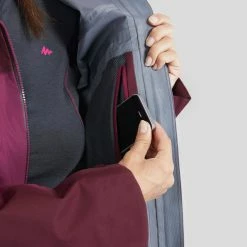 Hiking Clothing Forclaz Trek 500, Waterproof Hiking Jacket, Women's