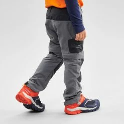 Hiking Clothing Quechua MH500, Convertible Hiking Pants, Kids'