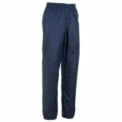 Quechua MH100, Waterproof Hiking Overpants, Kids'