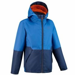 Quechua MH500, Waterproof Hiking Jacket, Kids'