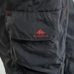 Hiking Clothing Quechua MH500, Convertible Hiking Pants, Kids'