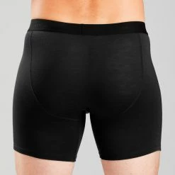 Hiking Clothing Forclaz Trek 500, Merino Wool Backpacking Boxer Shorts, Men's