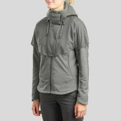 Quechua NH500, Hybrid Hiking Sweatshirt, Women's