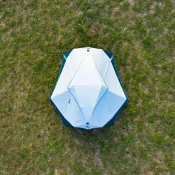 Quechua 2 Second Easy Fresh & Black, Waterproof Pop Up Camping Tent, 2 Person Hiking Clothing