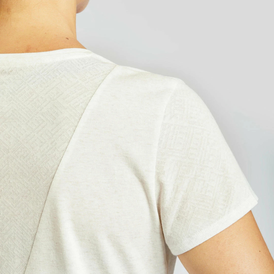 Quechua NH500, Cotton Blend Graphic T-Shirt, Women's Hiking Clothing