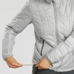 Hiking Clothing Forclaz Trek 100, Light Synthetic Down Hiking Jacket, Women's