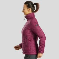 Hiking Clothing Forclaz Trek 100, Light Synthetic Down Hiking Jacket, Women's