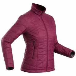 Hiking Clothing Forclaz Trek 100, Light Synthetic Down Hiking Jacket, Women's