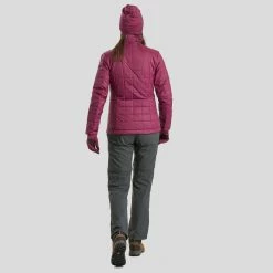 Hiking Clothing Forclaz Trek 100, Light Synthetic Down Hiking Jacket, Women's