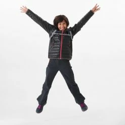 Quechua Hiking Clothing MH500, Padded Hiking Jacket, Kids’ Aged 7-15