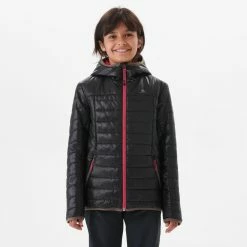 Quechua Hiking Clothing MH500, Padded Hiking Jacket, Kids’ Aged 7-15