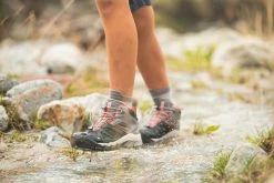 Hiking Clothing Quechua Crossrock, Mid Waterproof Lace-Up Hiking Shoes, Kids'