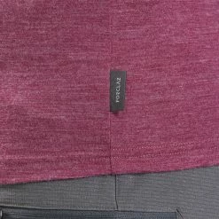 Forclaz, Merino Wool Short Sleeve Backpacking Travel T-Shirt, Women's Hiking Clothing