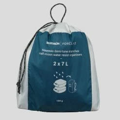 Forclaz 7 L Waterproof Half-Moon Hiking Storage Covers, 2-Pack Hiking Clothing