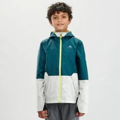 Quechua MH500, Waterproof Hiking Jacket, Kids'