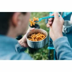 Quechua Hiking Clothing MH500, 0.8 L Stainless Steel Isothermal Hiking Food Box With Bowl