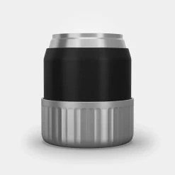 Quechua Hiking Clothing MH500, 0.8 L Stainless Steel Isothermal Hiking Food Box With Bowl