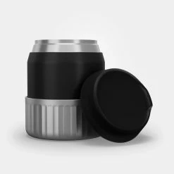 Quechua Hiking Clothing MH500, 0.8 L Stainless Steel Isothermal Hiking Food Box With Bowl