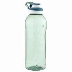 Quechua Tritan 500, Quick Opening Plastic Hiking Water Bottle, 27oz Hiking Clothing