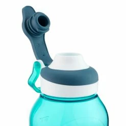 Hiking Clothing Quechua Tritan 500, Quick Opening Plastic Hiking Water Bottle, 17oz