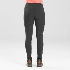 Forclaz Travel 500, Heavy-Duty Travel Backpacking Leggings, Women's