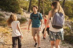 Quechua NH500, Organic Cotton Blend Hiking T-Shirt, Men's