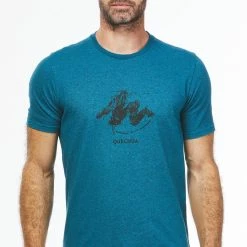 Quechua NH500, Organic Cotton Blend Hiking T-Shirt, Men's