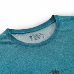 Quechua NH500, Organic Cotton Blend Hiking T-Shirt, Men's