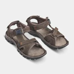 Quechua NH120, Leather Hiking Sandals, Men's