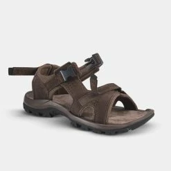 Quechua NH120, Leather Hiking Sandals, Men's